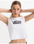 Vans Flying V Classic Crop top Biela - Pepit.sk