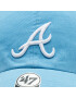 47 Brand Šiltovka MLB Atlanta Braves Double Under '47 CLEAN UP BCWS-DBLUN01GWS-CO95 Modrá - Pepit.sk