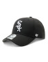 47 Brand Šiltovka MLB Chicago White Sox Sure Shot Snapback 47 MVP BCWS-SUMVP06WBP-BK06 Čierna - Pepit.sk