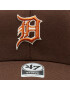 47 Brand Šiltovka MLB Detroit Tigers Sure Shot Snapback '47 MVP B-SUMVP09WBP-BW Hnedá - Pepit.sk