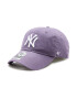 47 Brand Šiltovka MLB New York Yankees '47 CLEAN UP B-RGW17GWSNL-II Fialová - Pepit.sk