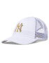 47 Brand Šiltovka New York Yankees Branson Metallic '47 B-BRMTL17CTP Biela - Pepit.sk