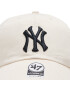 47 Brand Šiltovka New York Yankees MLB Clean Up B-NLRGW17GWS Béžová - Pepit.sk