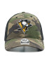 47 Brand Šiltovka NHL Pittsburgh Penguins Trucker H-CBRAN15GWP-CM Zelená - Pepit.sk