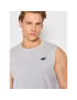 4F Tank top H4L22-TSM350 Sivá Regular Fit - Pepit.sk