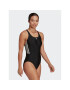 adidas Bikiny Mid 3-Stripes Swimsuit HA5993 Čierna - Pepit.sk