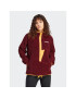 adidas Fleecová mikina Terrex XPLORIC High-Pile-Fleece IN3105 Bordová Regular Fit - Pepit.sk