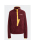 adidas Fleecová mikina Terrex XPLORIC High-Pile-Fleece IN3105 Bordová Regular Fit - Pepit.sk