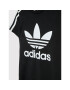 adidas Každodenné šaty adicolor HK0289 Čierna Slim Fit - Pepit.sk