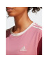 adidas Každodenné šaty Essentials 3-Stripes Single Jersey Boyfriend Tee Dress IC1461 Ružová Loose Fit - Pepit.sk