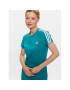 adidas Každodenné šaty Essentials 3-Stripes Tee Dress IL3382 Tyrkysová Fitted Fit - Pepit.sk