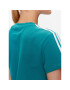 adidas Každodenné šaty Essentials 3-Stripes Tee Dress IL3382 Tyrkysová Fitted Fit - Pepit.sk