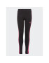 adidas Legíny Essentials 3-Stripes Cotton IC3627 Čierna Tight Fit - Pepit.sk