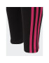 adidas Legíny Essentials 3-Stripes Cotton IC3627 Čierna Tight Fit - Pepit.sk