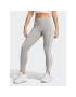 adidas Legíny Essentials 3-Stripes High-Waisted Single Jersey Leggings IC7152 Sivá - Pepit.sk