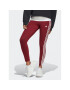 adidas Legíny Essentials 3-Stripes High-Waisted Single Jersey Leggings IC9903 Červená - Pepit.sk