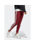 adidas Legíny Essentials 3-Stripes High-Waisted Single Jersey Leggings IC9903 Červená - Pepit.sk