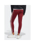 adidas Legíny Essentials 3-Stripes High-Waisted Single Jersey Leggings IC9903 Červená - Pepit.sk