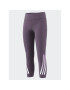 adidas Legíny Training AEROREADY 3-Stripes High-Rise 7/8 Optime Pocket Leggings IJ7122 Fialová - Pepit.sk