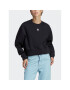 adidas Mikina Adicolor Essentials Crew Sweatshirt IA6504 Čierna Relaxed Fit - Pepit.sk