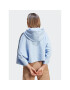 adidas Mikina Crop Hoodie IC5460 Modrá - Pepit.sk