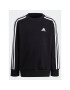 adidas Mikina Essentials 3-Stripes Crewneck Sweatshirt IC9134 Čierna Regular Fit - Pepit.sk