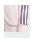 adidas Mikina Essentials 3-Stripes Zip IJ6353 Ružová Regular Fit - Pepit.sk