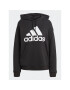 adidas Mikina Essentials Big Logo Oversized French Terry Hoodie HR4934 Čierna Loose Fit - Pepit.sk