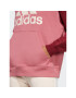 adidas Mikina Essentials Big Logo Oversized French Terry Hoodie IC9869 Ružová Loose Fit - Pepit.sk