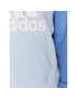 adidas Mikina Essentials Big Logo Oversized French Terry Hoodie IC9870 Modrá Loose Fit - Pepit.sk