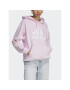 adidas Mikina Essentials Big Logo Oversized French Terry Hoodie IL3319 Ružová Loose Fit - Pepit.sk