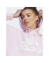 adidas Mikina Essentials Big Logo Oversized French Terry Hoodie IL3319 Ružová Loose Fit - Pepit.sk