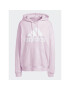 adidas Mikina Essentials Big Logo Oversized French Terry Hoodie IL3319 Ružová Loose Fit - Pepit.sk