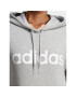 adidas Mikina Essentials Linear Hoodie IC6884 Sivá Regular Fit - Pepit.sk