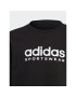 adidas Mikina Fleece IB3232 Čierna Loose Fit - Pepit.sk