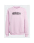 adidas Mikina Fleece IL4930 Ružová Loose Fit - Pepit.sk