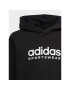 adidas Mikina Fleece IL4935 Čierna Loose Fit - Pepit.sk