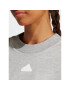 adidas Mikina Future Icons 3-Stripes Sweatshirt IB8496 Sivá Loose Fit - Pepit.sk