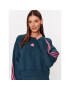 adidas Mikina Future Icons 3-Stripes Sweatshirt IL3055 Tyrkysová Loose Fit - Pepit.sk