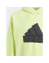 adidas Mikina Future Icons Logo IM0074 Zelená Regular Fit - Pepit.sk