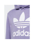 adidas Mikina Trefoil Hoodie IB9983 Fialová Regular Fit - Pepit.sk