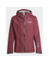 adidas Outdoorová bunda Terrex Xperior GORE-TEX Paclite Rain IB4259 Červená Regular Fit - Pepit.sk