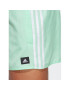 adidas Plavecké šortky 3-Stripes CLX Swim Shorts HT4370 Zelená Regular Fit - Pepit.sk