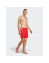 adidas Plavecké šortky Originals Adicolor 3-Stripes Swim Shorts H44768 Červená Regular Fit - Pepit.sk