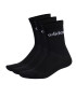 adidas Ponožky Vysoké Unisex Linear Crew Cushioned Socks 3 Pairs IC1301 Čierna - Pepit.sk