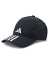 adidas Šiltovka 3-Stripes AEROREADY Running Training Baseball Cap IC6520 Čierna - Pepit.sk