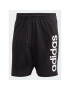 adidas Športové kraťasy AEROREADY Essentials Single Jersey Linear Logo Shorts IC0062 Čierna Regular Fit - Pepit.sk