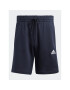 adidas Športové kraťasy Essentials French Terry 3-Stripes Shorts IC9436 Modrá Regular Fit - Pepit.sk