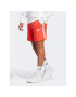 adidas Športové kraťasy Essentials French Terry 3-Stripes Shorts IC9438 Červená Regular Fit - Pepit.sk