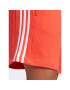 adidas Športové kraťasy Essentials French Terry 3-Stripes Shorts IC9438 Červená Regular Fit - Pepit.sk